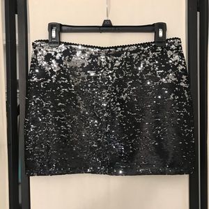 Ombré Sequin Mini Skirt